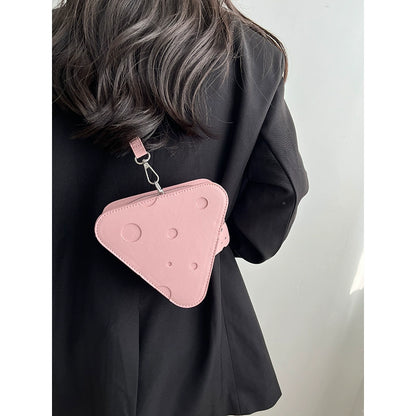Original Hole Triangle Shaped Earphone Bag for Girls childrensterritory