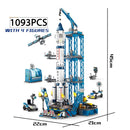 City Aerospace Model Bricks Toys for Kids