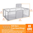 Indoor Ball Pit Baby Playpen with Safety Fence childrensterritory