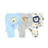 3 Pcs/Lot Cartoon Design Cotton Baby Boy Girl Trousers childrensterritory