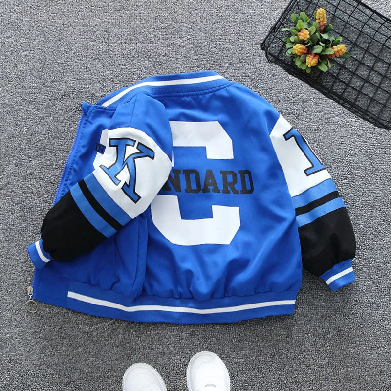 Kids' Long-Sleeved Stylish Winter Jacket