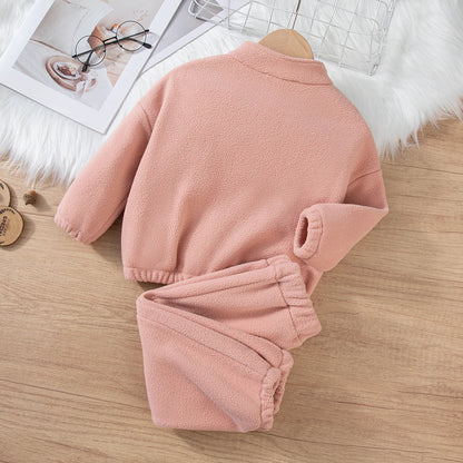 Girls’ Long-Sleeve Winter Outfit Set childrensterritory