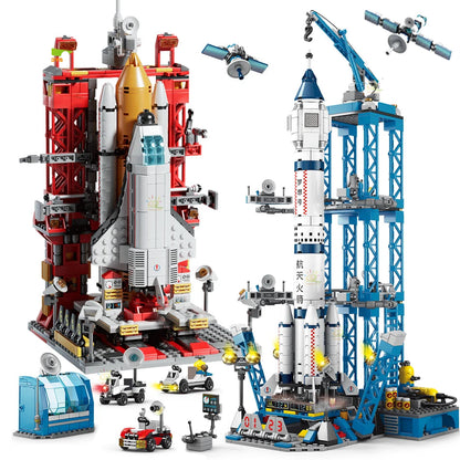 City Aerospace Model Bricks Toys for Kids