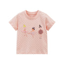 Girls Cartoon Print Summer Clothing Set childrensterritory