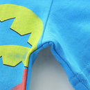 Kids Boys Cartoon Camp Dinosaur Print Cotton T Shirts childrensterritory
