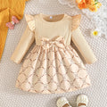 Baby Girls’ Winter Outfits with Delicate Lace Design childrensterritory