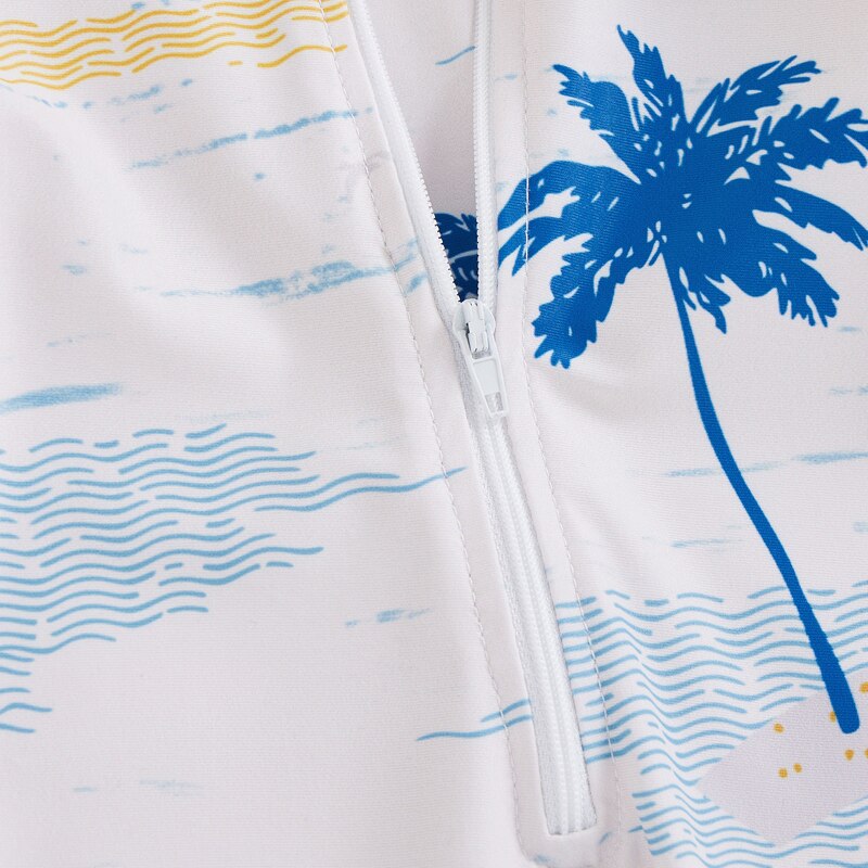 Baby/Kids Tree Print Short Sleeve Rashguard Swimsuit childrensterritory