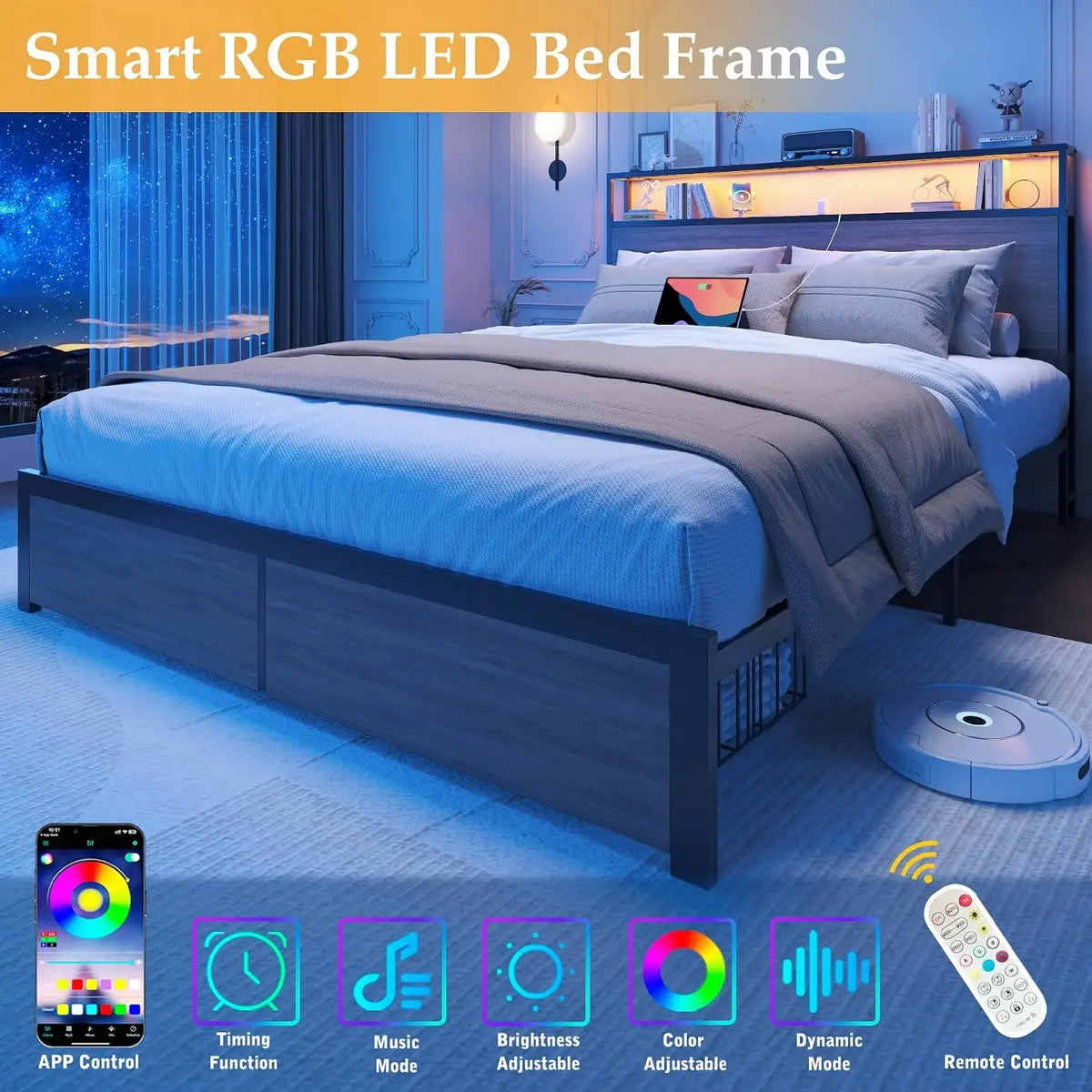 Luxury Kids Bed Frame with Premium Finish