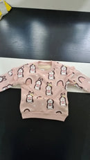 Long-Sleeved Cartoon Print Winter Hoodies For Kids childrensterritory
