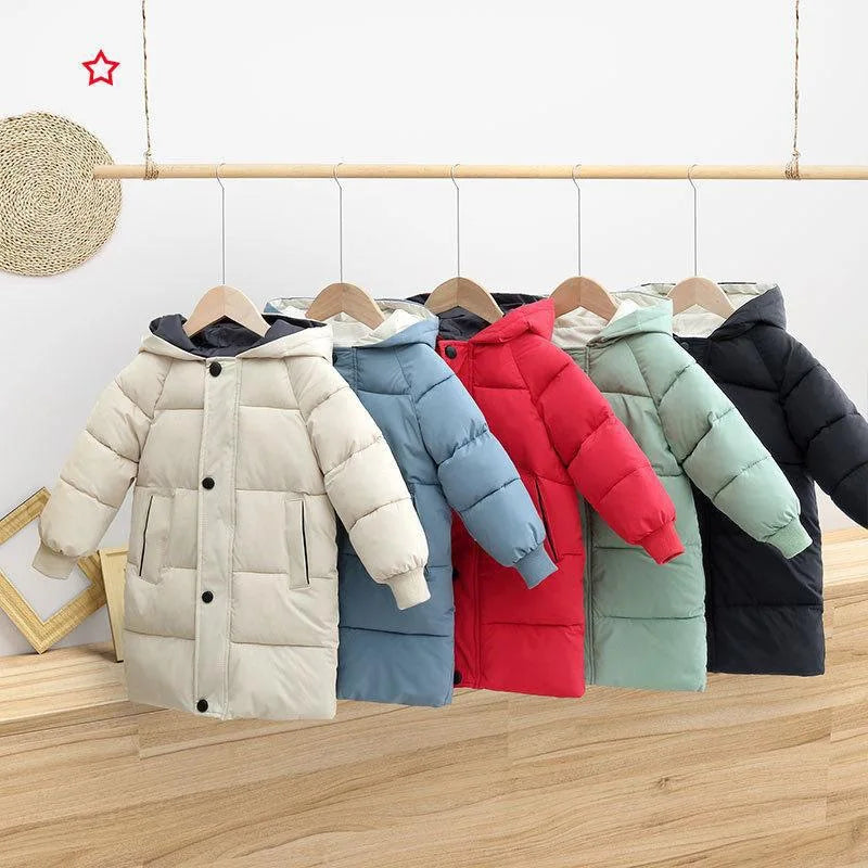 Kids Boys Girls Thick Warm Down Padded Jacket