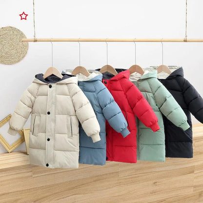 Kids Boys Girls Thick Warm Down Padded Jacket