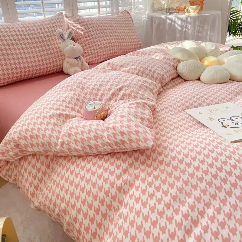 Kids’ Cartoon Pattern Bed Linen Set
