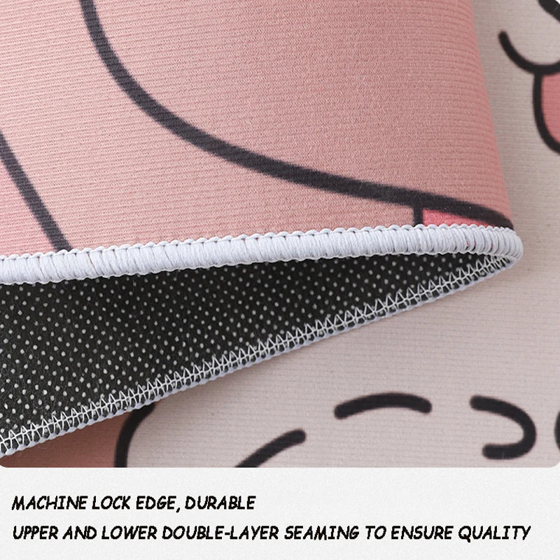 Cute Cartoon Girly Large Area Rugs for Kids Bedroom, Living Room childrensterritory