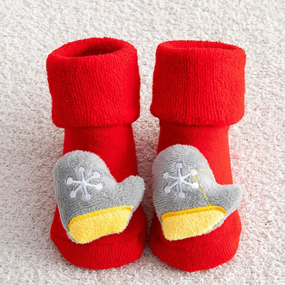 Baby Non-slip Printed Soft Christmas Socks childrensterritory
