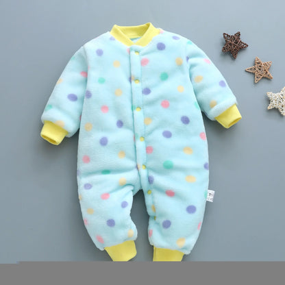 Baby Kids Cartoon Design Winter Bodysuits childrensterritory