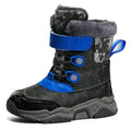 Kids PU Leather Waterproof Snow Boots for Winter Sport childrensterritory