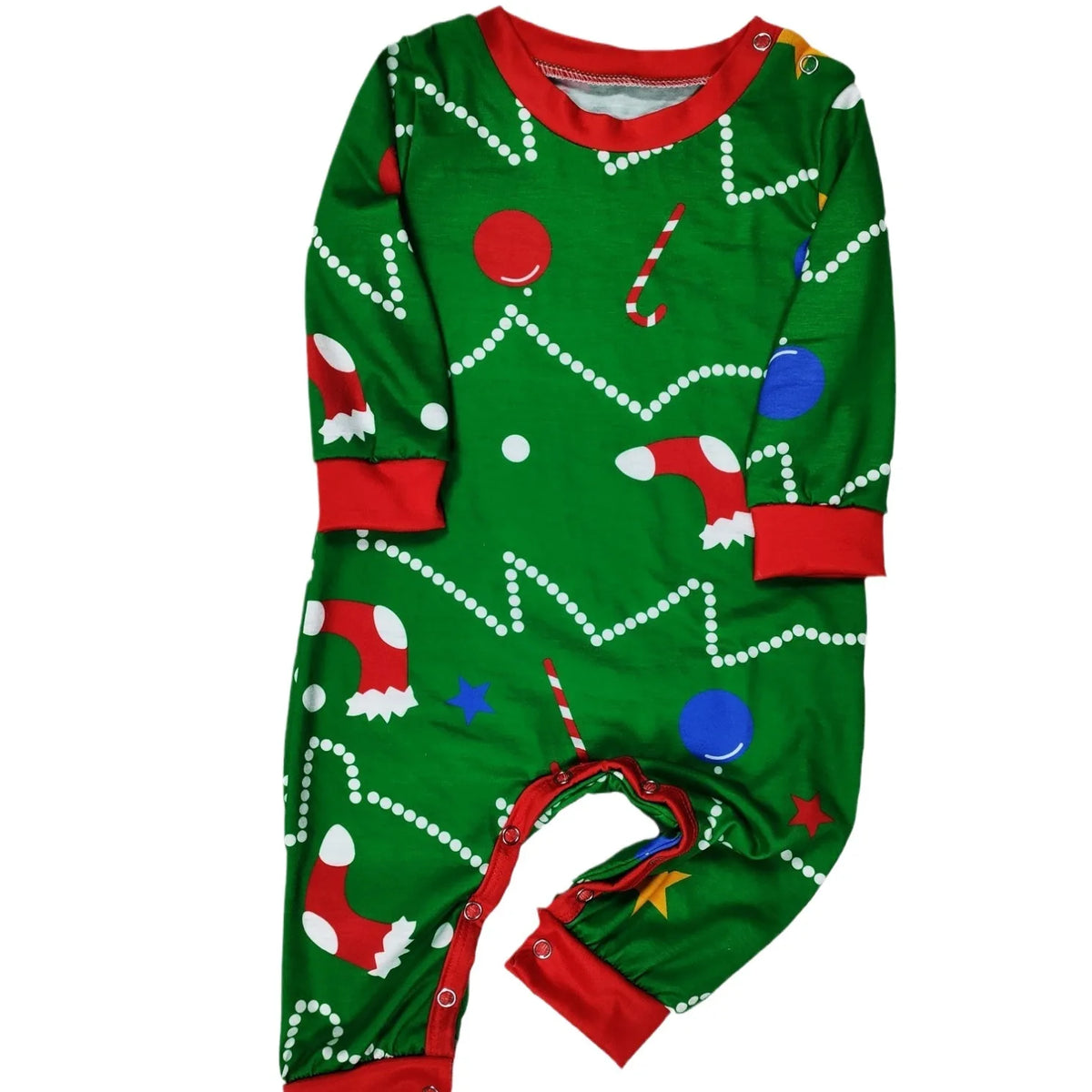Long Sleeves Christmas Print Family Matching Clothing Set