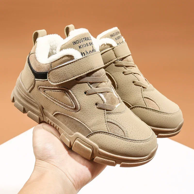 Kids Casual Tooling Cotton Winter Wear Shoes childrensterritory