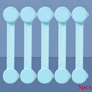 Anti-opening 3/5 Pieces Baby Cabinet Locks Protection Buckle childrensterritory