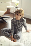 Unisex Baby and Kids Matching Plaid Outfit Sets childrensterritory