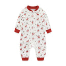 Cartoon Print Long Sleeve Newborn Baby Cotton One-piece/Rompers