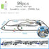 High-Speed Electric Train Model Assembly DIY Set for Kids childrensterritory