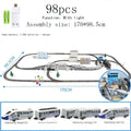 High-Speed Electric Train Model Assembly DIY Set for Kids childrensterritory