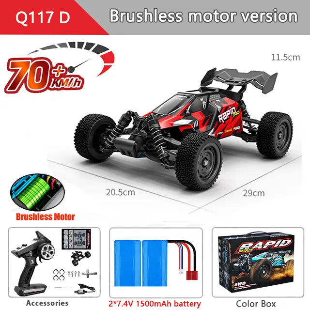 Off-Road Drift Simulation 4WD Rc Cars with LED childrensterritory