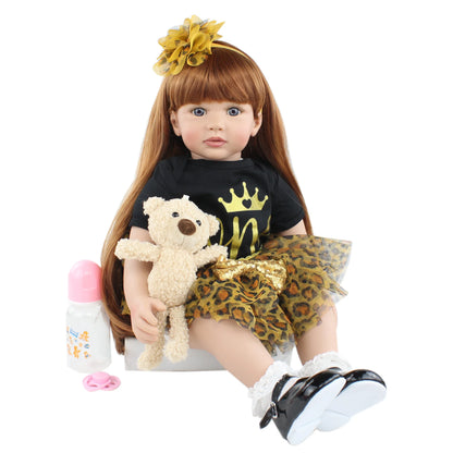 Handmade Lifelike Soft Silicone Cute Reborn Baby Doll childrensterritory