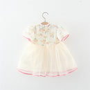 Baby GirlS Chinese Style Patchwork Princess Dress childrensterritory