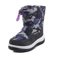 Kids Fashion Printed Warm Fur long Zipper Boots childrensterritory