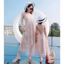 Mommy and Me's Birthday Party Dresses with Sequins