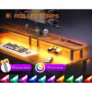 Gaming PC Desk with Monitor Support, Storage, and Stand childrensterritory