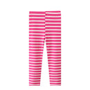 Kids Girls Colorful Striped Pencil Leggings Trousers