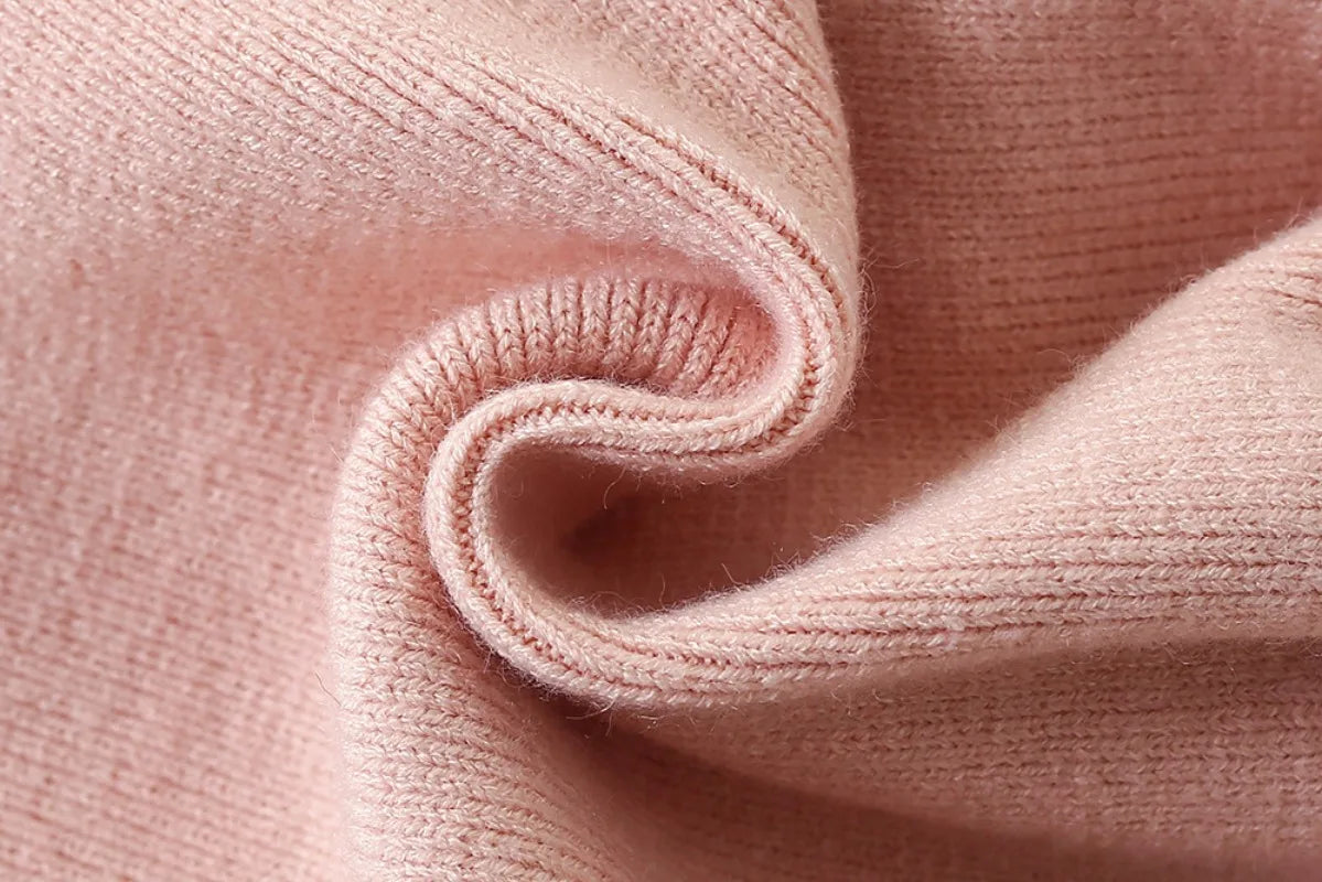 Girls’ Elegant Winter Dresses With Round Neck Design