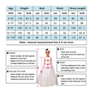 Lace Design Floor Length Girls Pageant Gowns childrensterritory