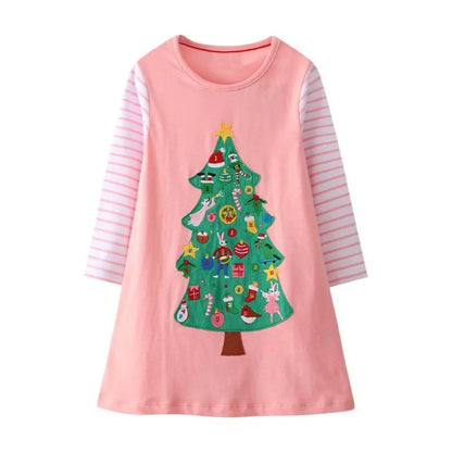 Kids Girls Christmas &amp; New Years Party Frocks childrensterritory