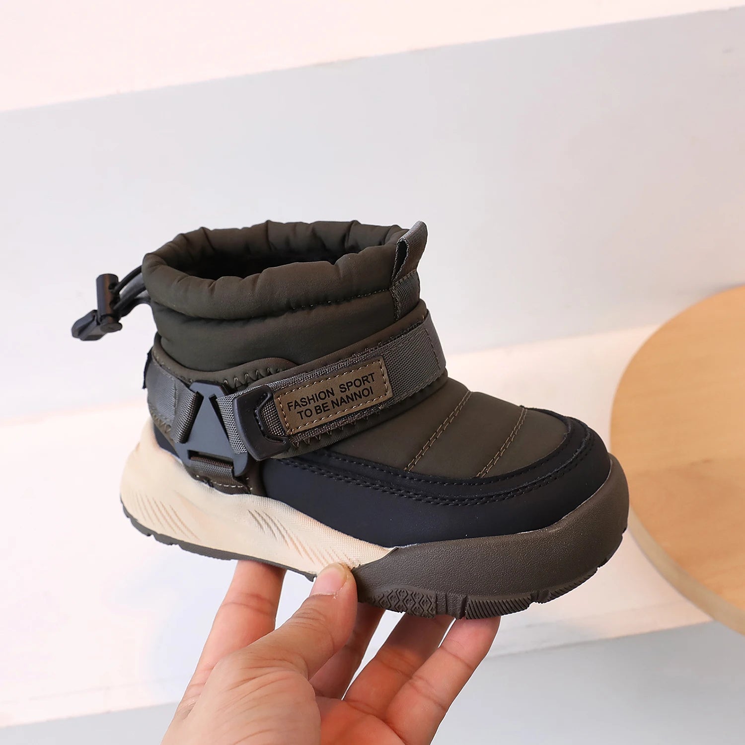 Kids Unisex Casual Plush Thick Warm Snow Boots childrensterritory