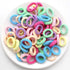 100/300/500 pcs Colorful Elastic Hair Bands for Girls childrensterritory