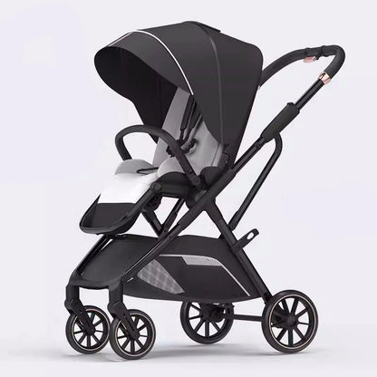 Luxury Portable High-View Baby Stroller