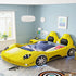 Luxurious Sports Car Design: Leather Bed for Kids childrensterritory