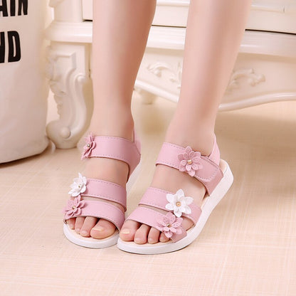 Kids Girls Floral Princess Gladiator Sandals/Beach Shoes childrensterritory