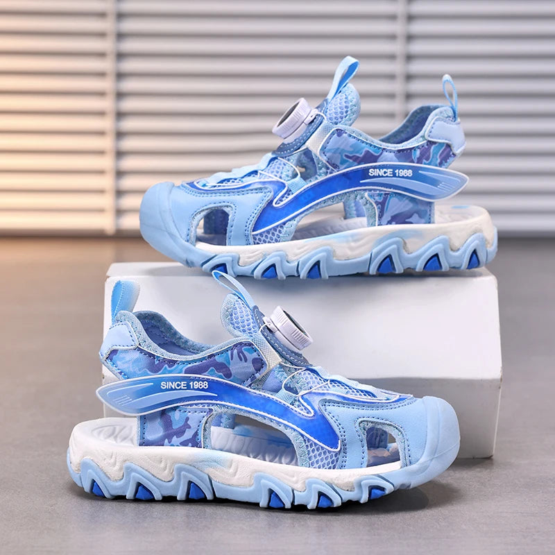 Kids Hollow Non-Slip Lightweight Candy Color Summer Sandals