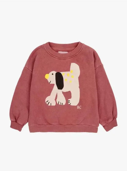 Kids Long-sleeved Round Neck Printed Sweatshirts childrensterritory
