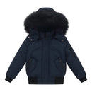 Kids' Long-Sleeved Stylish Warm Puffer Coat childrensterritory