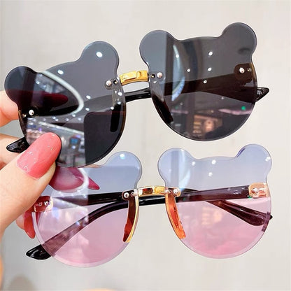 Kids Bear Shape Anti-glare Sun Glasses for Girls Boys childrensterritory