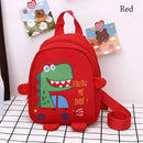 Cartoon Dinosaur School Backpacks for Kids Unisex