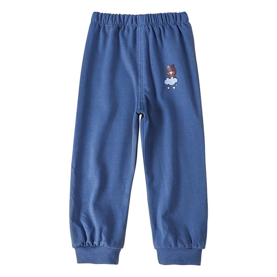 Kids' Cartoon Print Casual Long Pants
