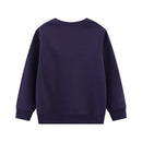 Kids Girls Cartoon Applique Warm Sweatshirts childrensterritory