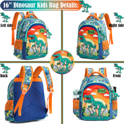 3D Cartoon Pattern Kids Boys Girls School Bags/Bookbags/Backpack childrensterritory